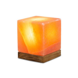 Lampe en Cristal de Sel Cube -  - Omsaé