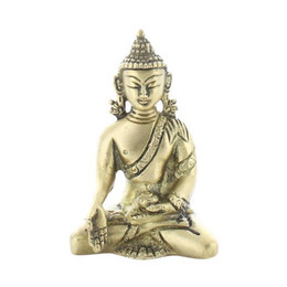 Statuette Bouddha Varada Mudra en Laiton doré -  - Omsaé