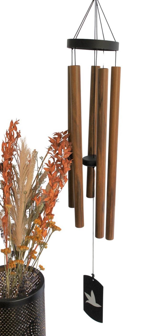 Carillon à vent Imitation Bois de rose - Longueur 107 cm - (EAN13