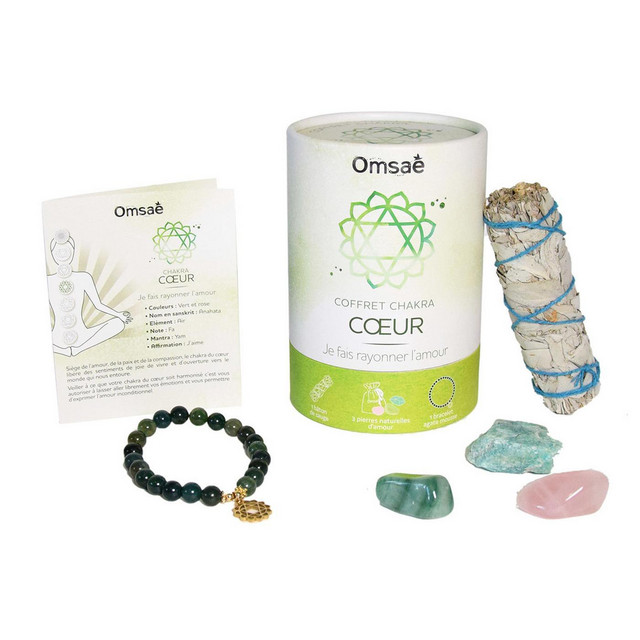 Coffret Chakra du Cœur -  - Omsaé