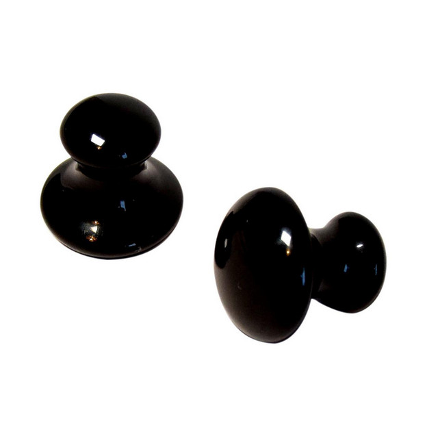 Gua sha Mushrooms en Obsidienne Noire Assortiment de 2 -  - Omsaé